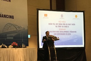 Ông Vũ Đại Thắng, Thứ trưởng Bộ Kế hoạch và Đầu tư phát biểu khai mạc Hội nghị