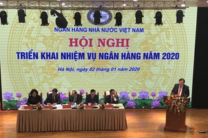 Ông Tiết Văn Thành, Tổng giám đốc Agribank phát biểu tại Hội nghị