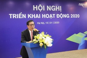 Phó Thống đốc NHNN Nguyễn Kim Anh phát biểu tại hội nghị