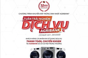Trải nghiệm dịch vụ, Nhận đủ vận may với Agribank 