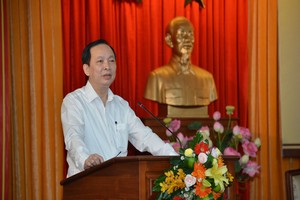 Phó Thống đốc NHNN Đào Minh Tú phát biểu tại Hội nghị.