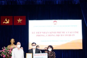 SCB ủng hộ 50 tỷ đồng mua Vaccine phòng, chống dịch Covid-19