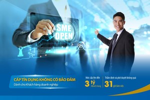 BAOVIET Bank ra mắt sản phẩm SME OPEN dành cho khách hàng doanh nghiệp 
