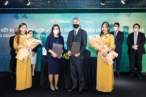 VPBank và SMBC tiếp tục ký kết thỏa thuận khoản vay hợp vốn trị giá 200 triệu USD