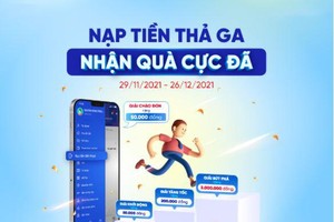 Nạp tiền thả ga - nhận quà cực đã với SCB
