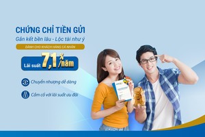 BAOVIET Bank phát hành 1000 tỷ đồng chứng chỉ tiền gửi với lãi suất 7,1%/năm