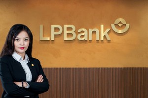 Bà Vũ Nam Hương, Phó Tổng Giám đốc kiêm Giám đốc Khối Khách hàng Doanh nghiệp LPBank