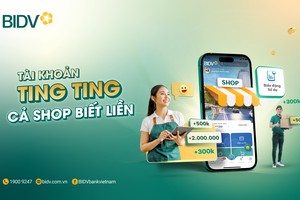 BIDV ra mắt tính năng mới trên ứng dụng BIDV SmartBanking giúp các chủ shop quản lý hiệu quả