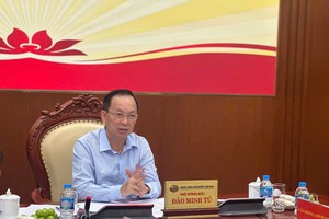 Phó Thống đốc Thường trực NHNN Đào Minh Tú chủ trì Hội nghị Triển khai các giải pháp tín dụng ngân hàng hỗ trợ doanh nghiệp, người dân bị ảnh hưởng bởi cơn bão số 3