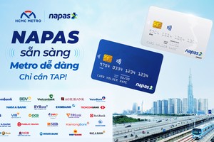 Triển khai thanh toán thẻ NAPAS tại tuyến đường sắt đô thị đầu tiên tại TP.HCM