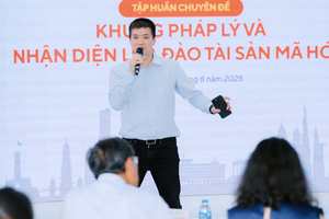 Ông Phan Đức Trung, Chủ tịch VBA, Chủ tịch Công ty 1Matrix khẳng định báo chí giữ vai trò quan trọng trong định hướng dư luận và phát triển hệ sinh thái tài sản số Việt Nam. 