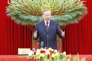 Tổng Bí thư Tô Lâm đã dành những lời biểu dương đối với vai trò tiên phong của người nông dân và sự đồng hành của NHCSXH đã tạo điều kiện cho nông dân vay vốn phát triển sản xuất