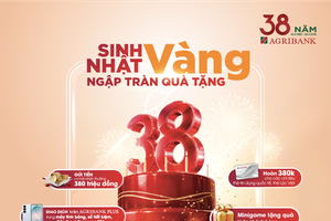 Agribank tung loạt ưu đãi “khủng” với hàng ngàn quà tặng nhân dịp 38 năm thành lập 