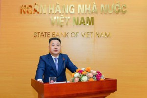 Phó Thống đốc NHNN Nguyễn Ngọc Cảnh phát biểu khai mạc Hội nghị