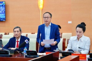 Ông Nguyễn Thanh Nghị, Tổng giám đốc Thiên Minh Rating (TMR) phát biểu tại Hội nghị