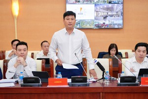 Ông Phạm Toàn Vượng, Tổng giám đốc Agribank phát biểu tại Hội nghị 