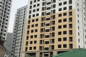 Màu sơn mới của dự án khiến cư dân bất bình