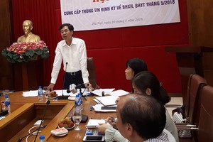 Ông Đào Việt Ánh, Phó TGĐ BHXH Việt Nam ghi nhận sự hỗ trợ tích cực của các cơ quan thông tấn báo chí về Ngành thời gian qua. 