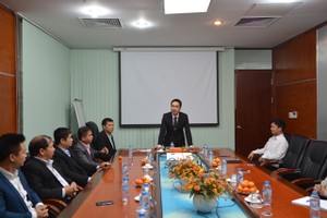 Ông Đỗ Ngọc Khanh, Phó chánh văn phòng HĐQT BSH công bố các quyết định bổ nhiệm Tổng giám đốc 