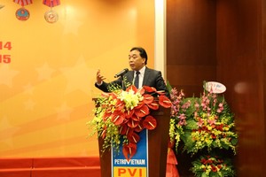 Chủ tịch HĐQT PVI, ông Nguyễn Anh Tuấn, phát biểu tại Hội nghị
