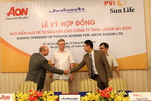PVI Sun Life cung cấp bảo hiểm hưu trí tự nguyện cho Jakob Sài Gòn