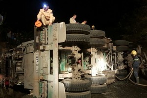 Hiện trường vụ tai nạn (Ảnh: internet)