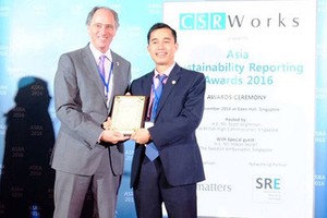 Bảo Việt đạt giải đặc biệt Báo cáo phát triển bền vững tốt nhất châu Á 2016