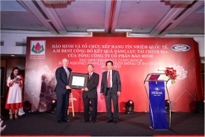 Bảo Minh nhận kết quả năng lực tài chính B++ từ A.M.Best