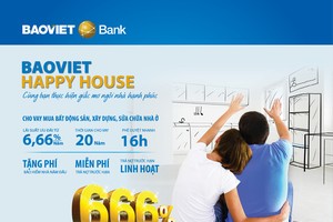 Bảo hiểm Bảo Việt ra mắt sản phẩm Baoviet happy house