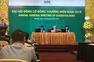 Đại hội đồng cổ đông Bảo hiểm MIC: Phải thoái vốn khỏi các dự án bất động sản trong năm 2018