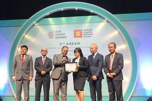 Tập đoàn Bảo Việt nhận giải Quản trị Công ty khu vực ASEAN