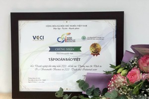 Tập đoàn Bảo Việt 5 năm liên tiếp đạt Top 10 doanh nghiệp bền vững nhất Việt Nam 