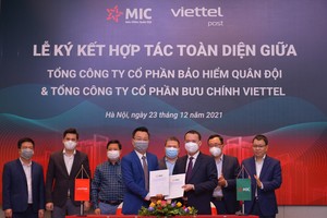 Bảo hiểm Quân đội (MIC) và Viettel Post ký kết thỏa thuận hợp tác toàn diện 
