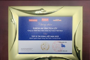 Fubon Life Việt Nam nhận giải thưởng “Tin & Dùng 2023”