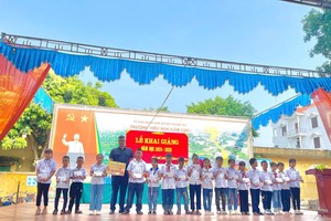 BSH mang yêu thương đến với trẻ em khó khăn trong ngày khai giảng