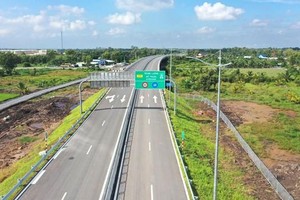 Cao tốc Trung Lương - Mỹ Thuận mang lại nguồn doanh thu lớn cho Tập đoàn Đèo Cả (Ảnh: Internet)