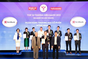 SeABank lọt Top 10 Thương hiệu mạnh ngành Ngân hàng 2022