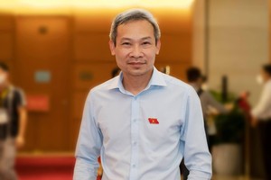 ĐBQH Phan Đức Hiếu, Uỷ viên Thường trực Uỷ ban Kinh tế của Quốc hội (ảnh: Minh Minh)