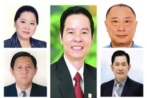 Dàn lãnh đạo SCB bị truy nã do đã bỏ trốn khỏi nơi cư trú hoặc không rõ đang ở đâu (Ảnh: BCA)