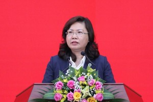 Chủ tịch UBCKNN Vũ Thị Chân Phương vừa được bầu làm Bí thư Đảng ủy cơ quan UBCKNN