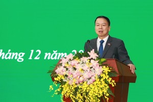 Thứ trưởng Bộ Tài chính Nguyễn Đức Chi phát biểu chỉ đạo Hội nghị