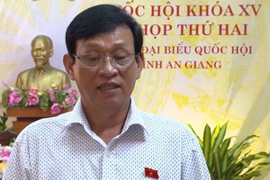 Ông Nguyễn Văn Thạnh khi còn là đại biểu Quốc hội tỉnh An Giang (Ảnh: quochoi.vn)