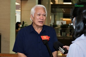 PGS.TS Nguyễn Chu Hồi (đoàn Hải Phòng), nguyên Phó Tổng cục trưởng Tổng cục Biển và Hải đảo Việt Nam. Ảnh: M.Minh