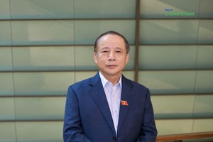 Đại biểu Nguyễn Văn Thân (đoàn Thái Bình) - Ảnh: M.Minh