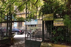 Trụ sở Uỷ ban An toàn Giao thông quốc gia nằm trên phố Trần Hưng Đạo, TP Hà Nội