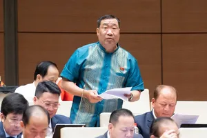 Đại biểu Thạch Phước Bình (đoàn Vĩnh Long)