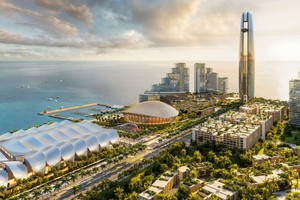 Phối cảnh Trung tâm Tổ chức Hội nghị APEC 2027 tại đặc khu Phú Quốc (Kiên Giang)