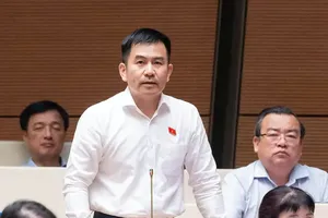 Đại biểu Nguyễn Trung Kiên, (đoàn Đồng Nai), Phó Giám đốc Học viện An ninh nhân dân.