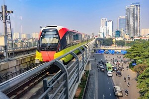 Theo Quy hoạch giao thông vận tảỉ của Hà Nội, đến năm 2030 sẽ hoàn thành đầu tư xây dựng khoảng 417,8km đường sắt đô thị .