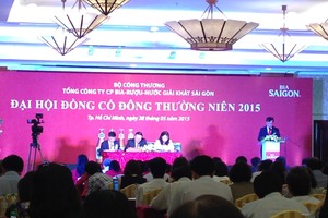 Năm 2015, Sabeco đặt mục tiêu tiêu thụ hơn 1,4 tỷ lít bia